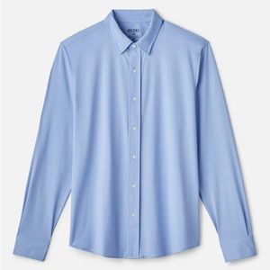 RHONE Commuter Shirt Classic Fit Blue Large